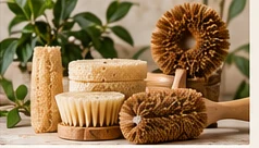 Loofah brush concept